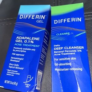 Differin face products
